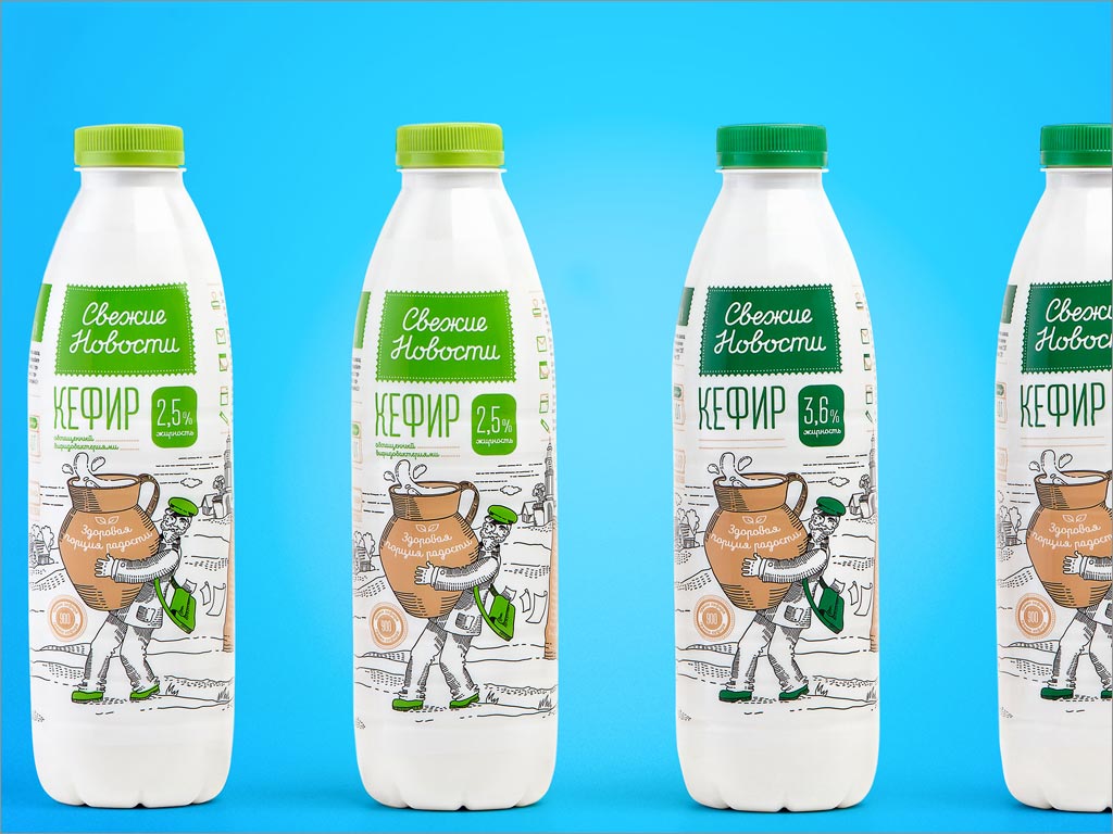 白俄罗斯牛奶包装设计