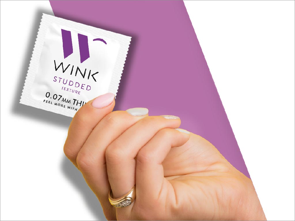Wink安全避孕套内袋包装设计