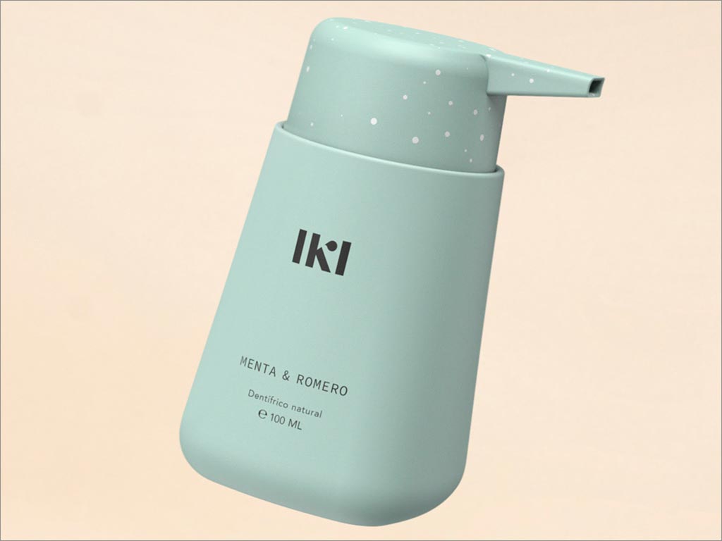 IKI牙膏瓶容器造型设计