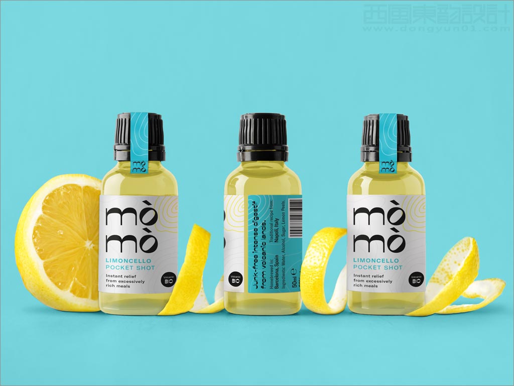 意大利MòMò柠檬甜酒包装设计
