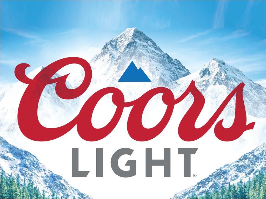 美国Coors Light啤酒logo设计