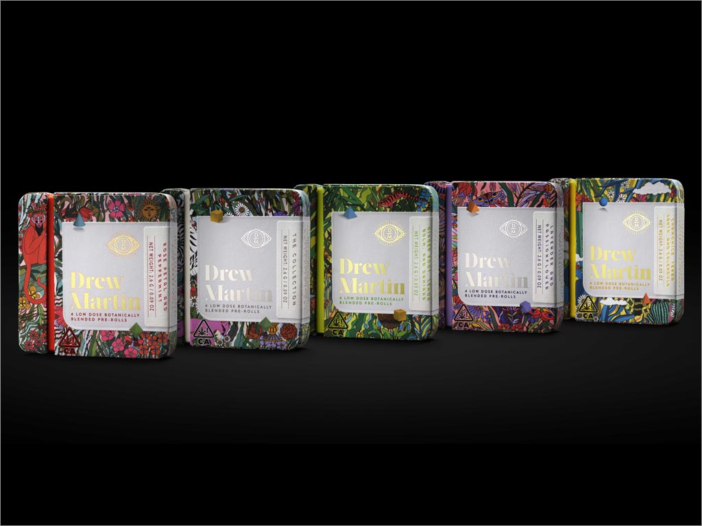 英国Drew Martin香烟盒包装设计