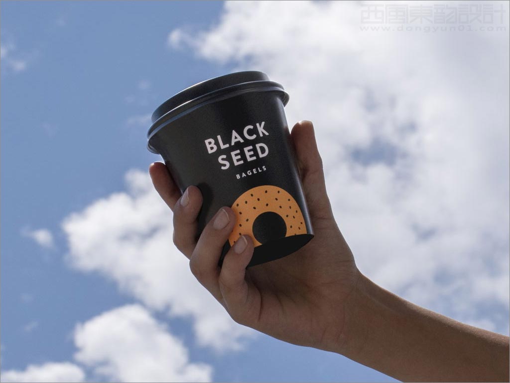 美国Black Seed Bagel饮料杯设计