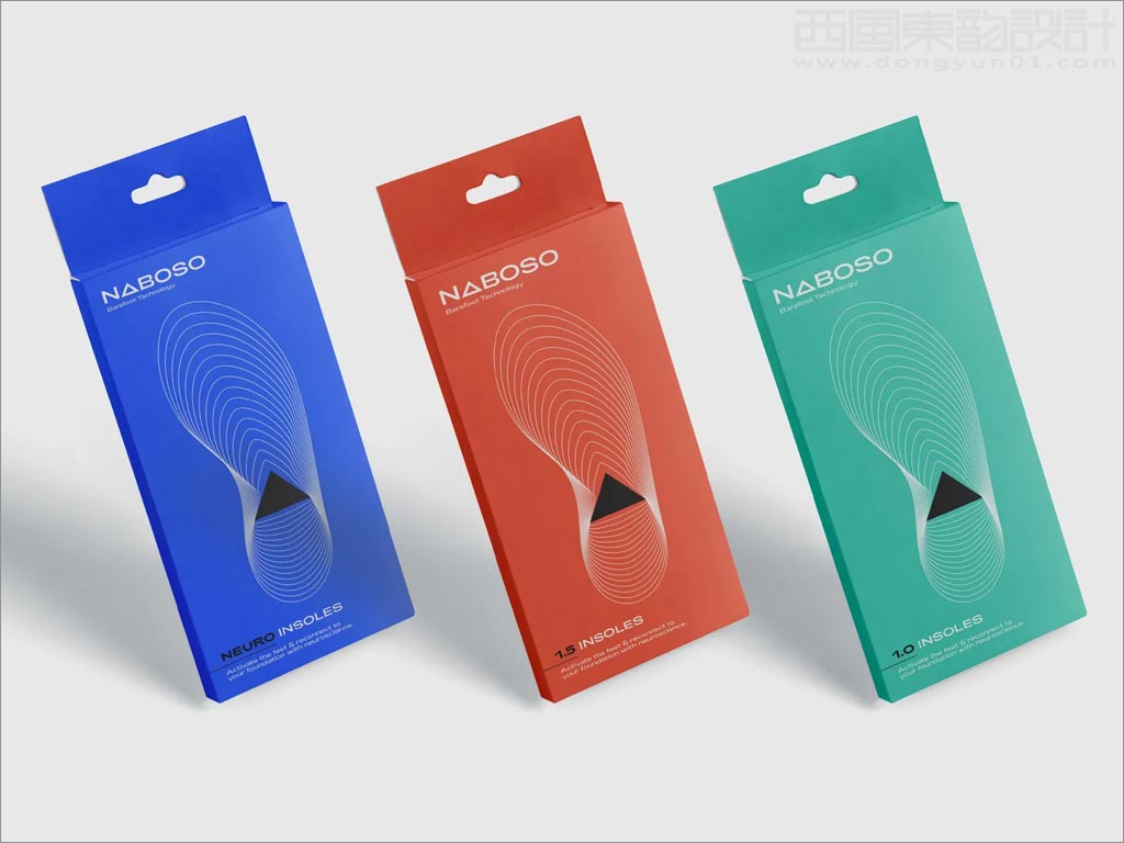 Naboso高科技鞋垫包装盒设计