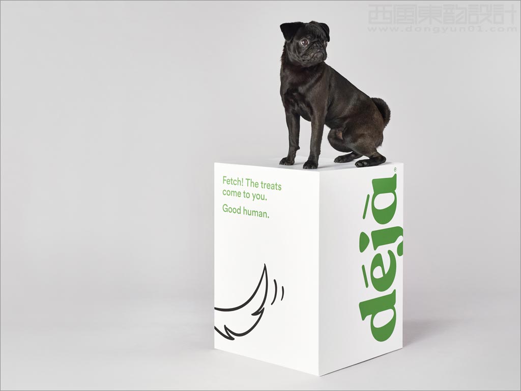 新西兰déjà狗粮包装袋设计之实物照片