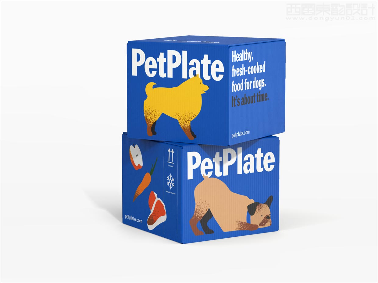 Pet Plate宠物食品包装盒设计