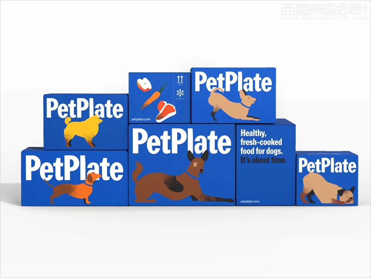 Pet Plate宠物食品包装盒设计