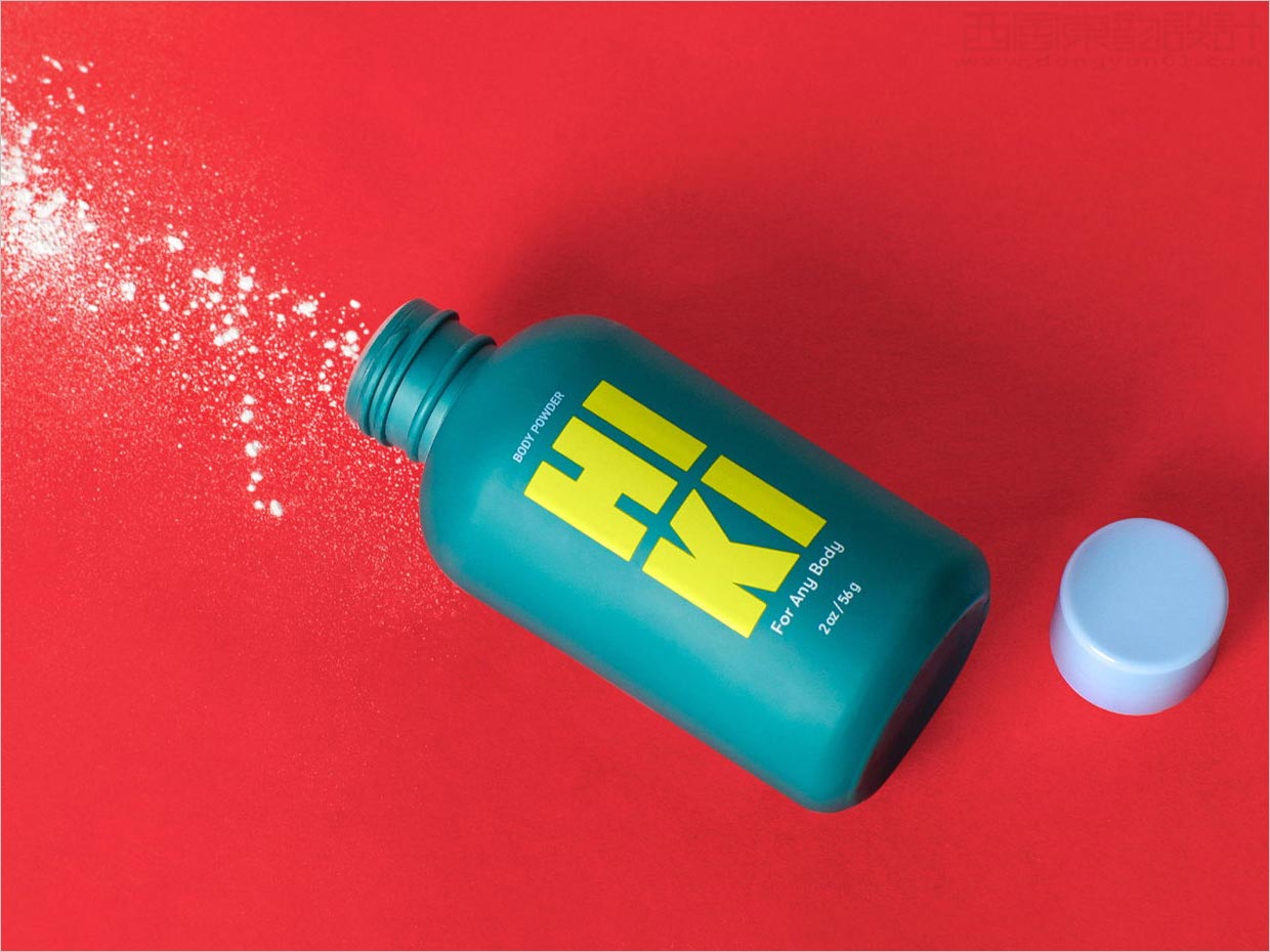 美国HIKI汗水除臭剂日化用品包装设计之实物照片