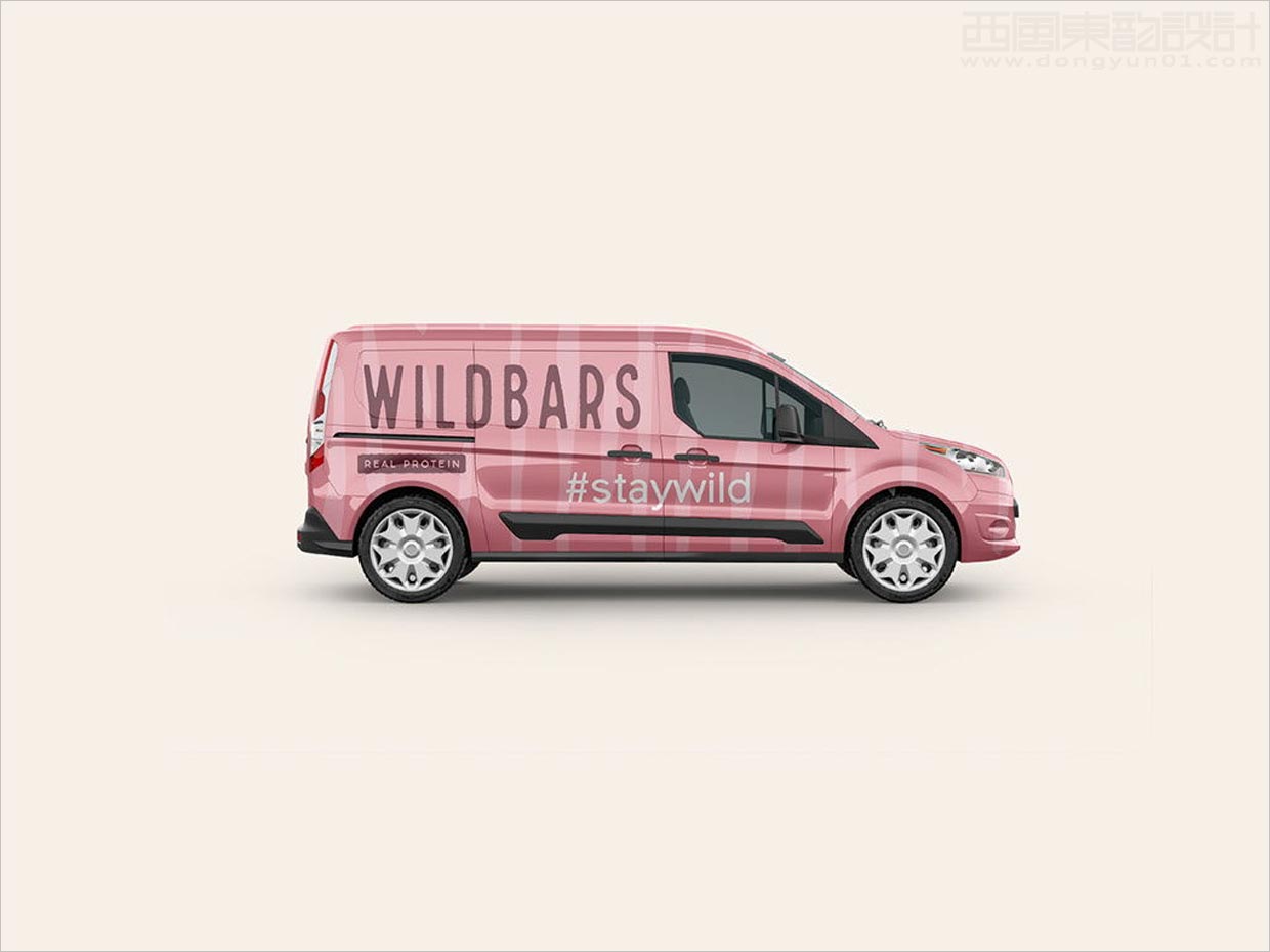 Wildbars蛋白质代餐棒车体设计