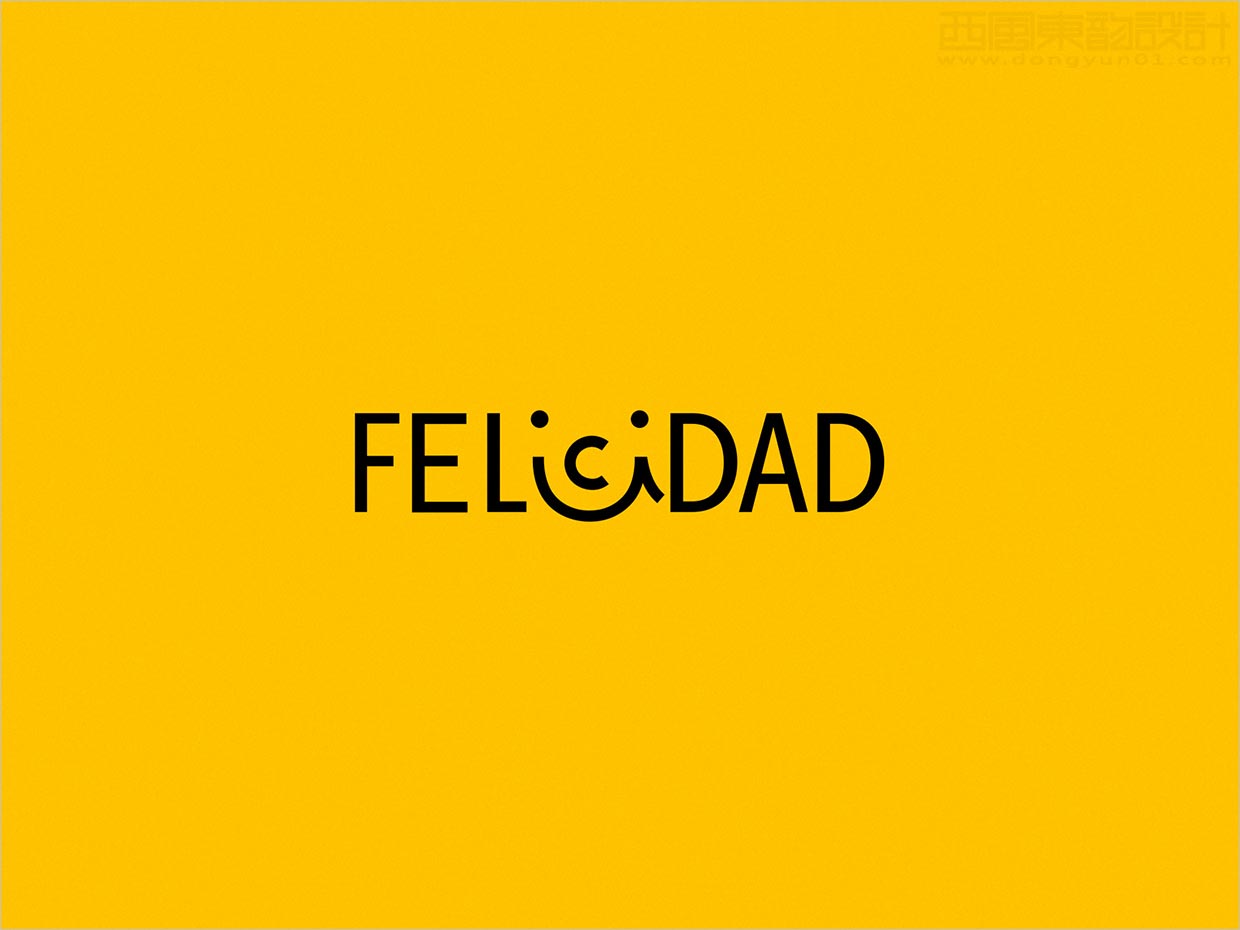 哥伦比亚Felicidad烘焙饼干面包店logo设计