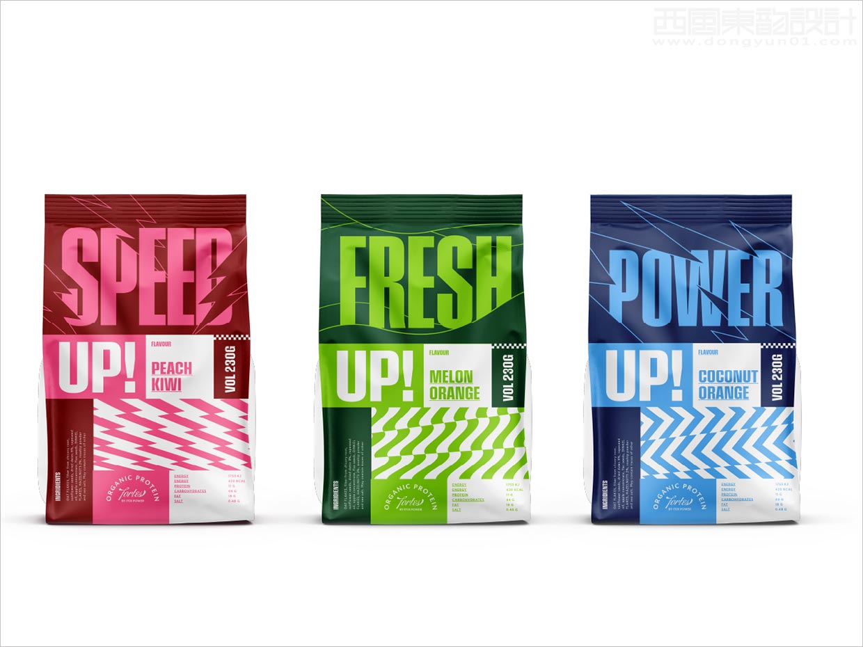 日本Forets蛋白质粉保健品包装设计