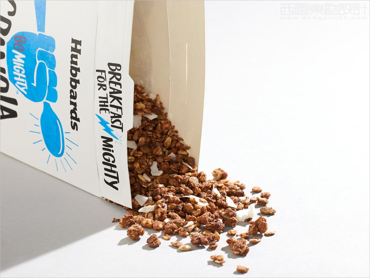 新西兰Be Mighty谷物早餐包装盒设计之实物照片