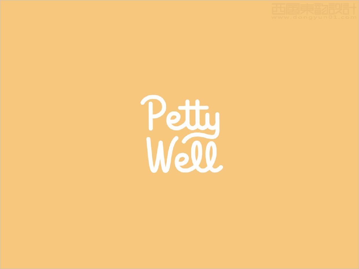 法国Petty Well宠物狗粮食品logo设计