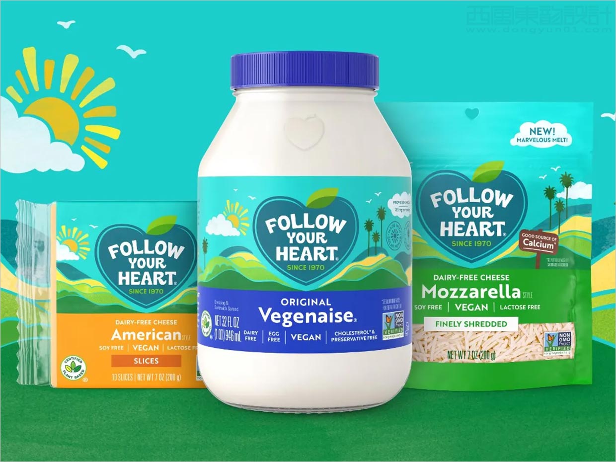 美国Follow Your Heart素食产品包装设计