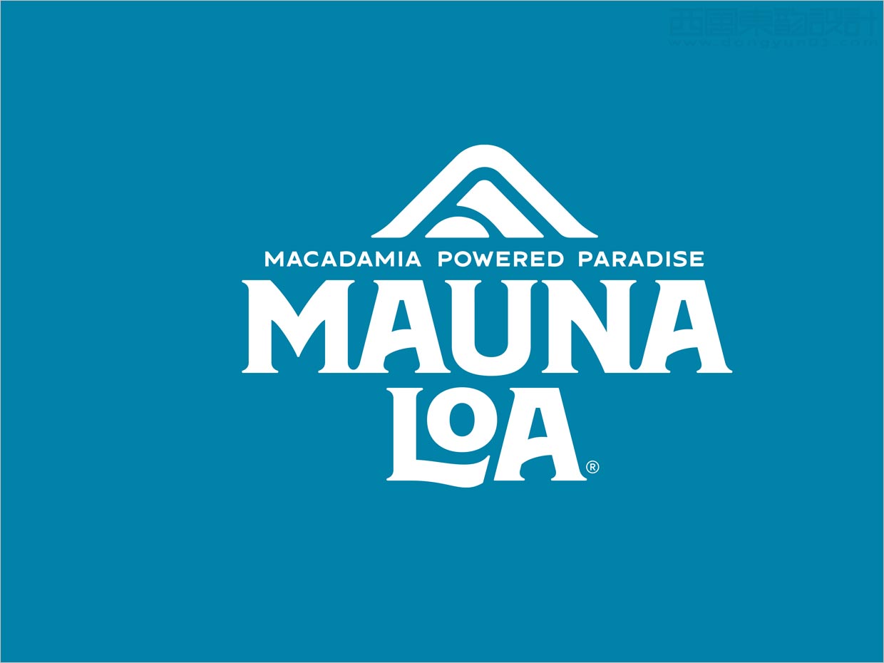 美国Mauna Loa夏威夷坚果零食logo设计