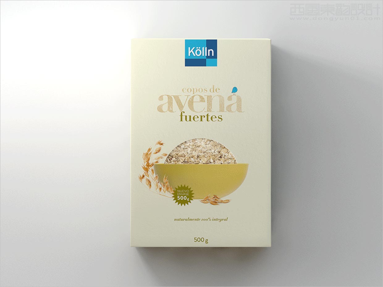 德国Kolln燕麦麦片包装设计