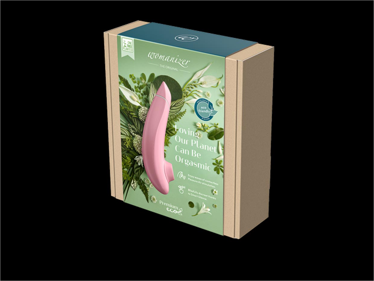 可生物降解的美国Womanizer性健康情趣玩具用品包装设计