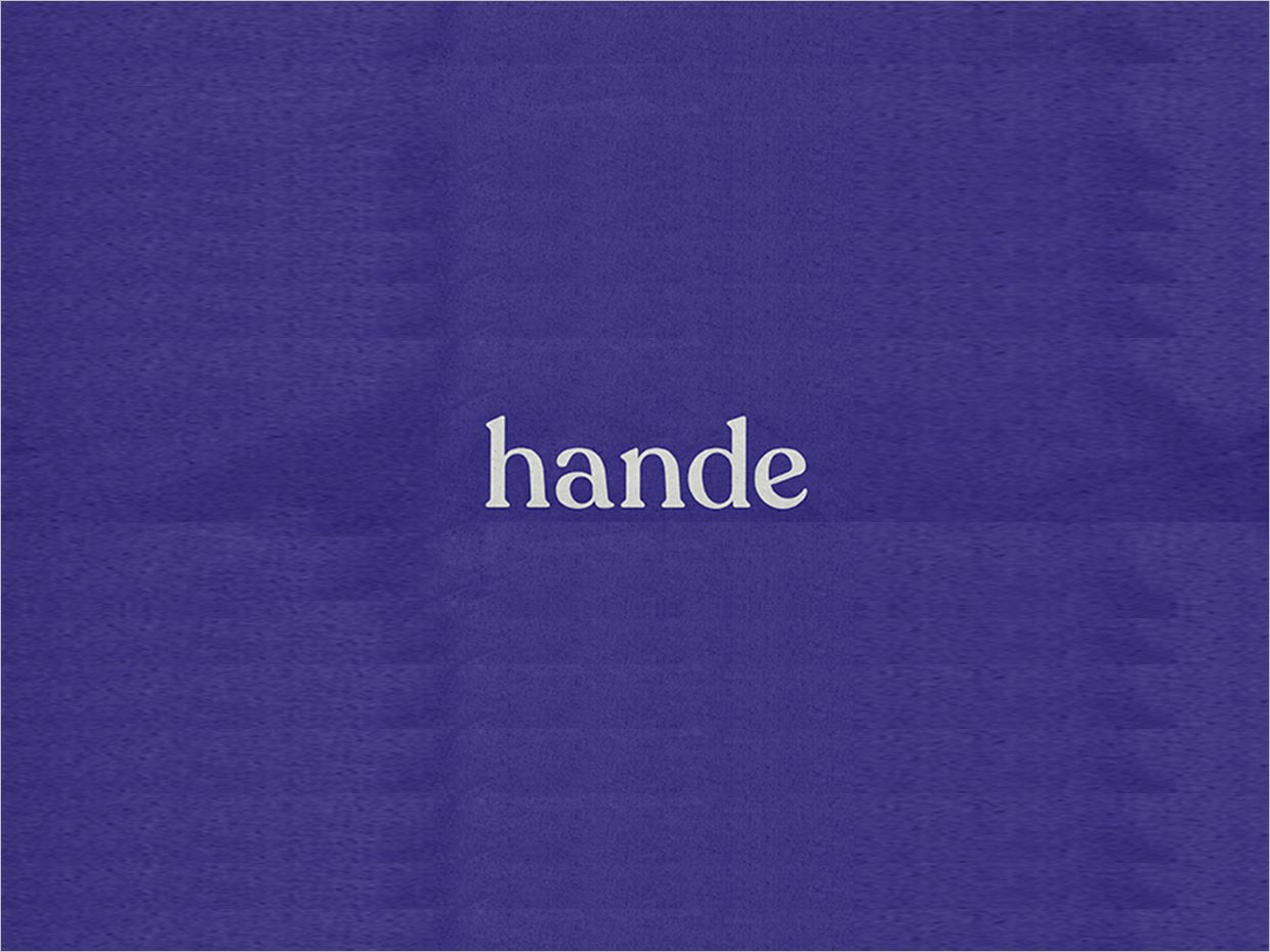 英国Hande消毒剂洗手液logo设计
