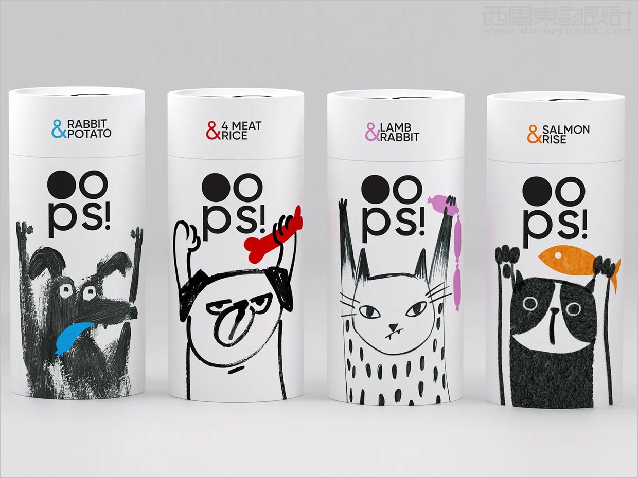 OOPS宠物食品包装设计