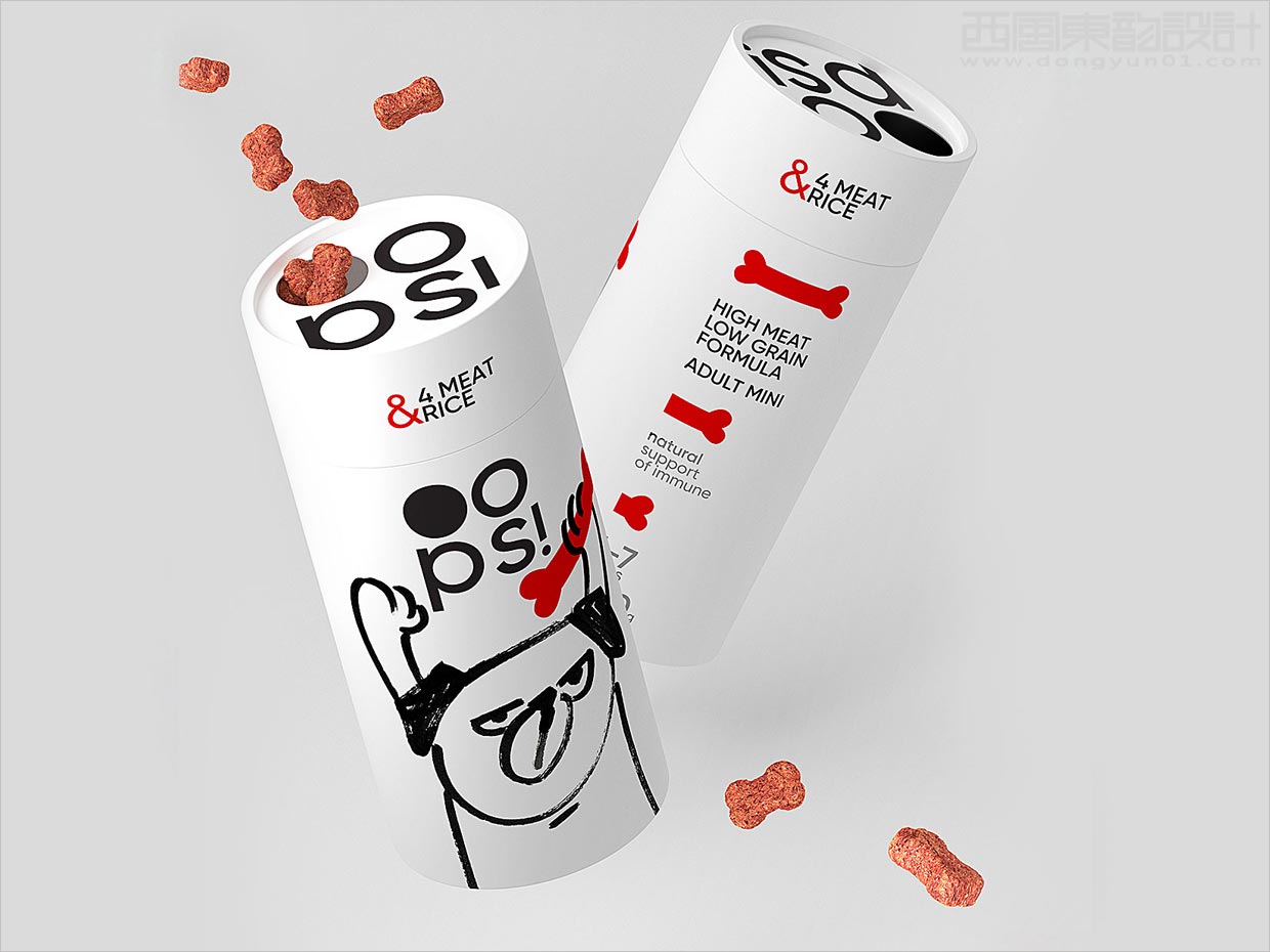 OOPS猫粮狗粮宠物食品包装设计