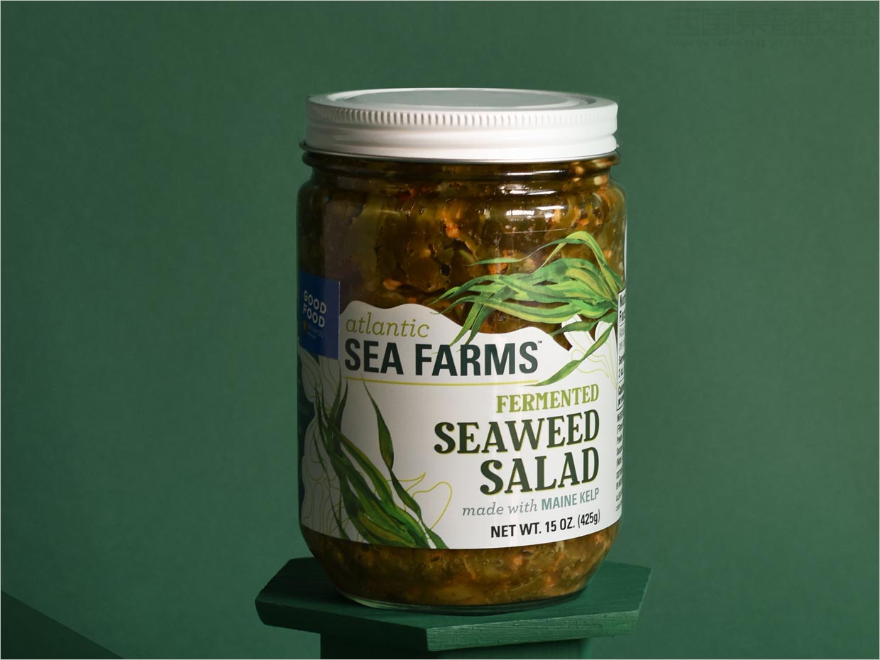 美国Atlantic Sea Farms即食海带结包装设计