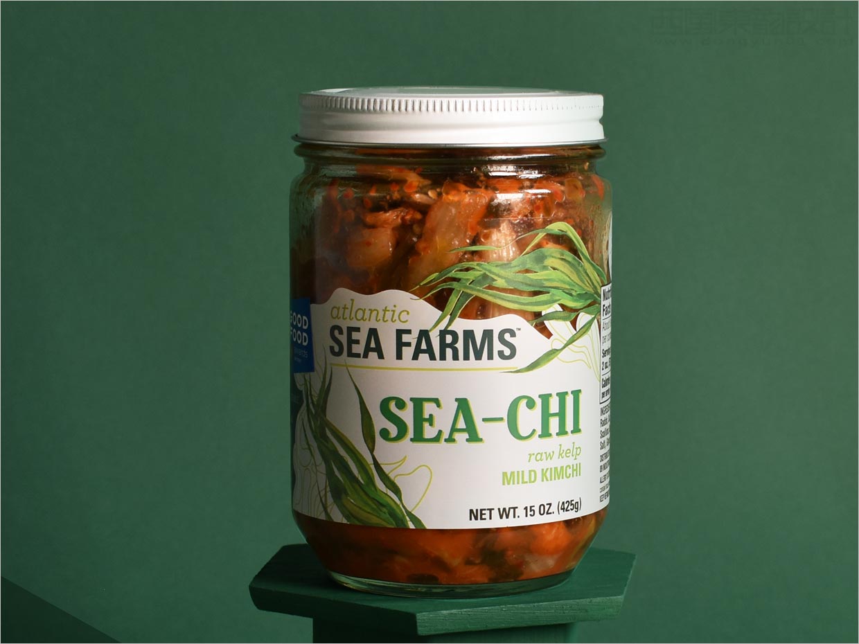 美国Atlantic Sea Farms即食海带丝包装设计