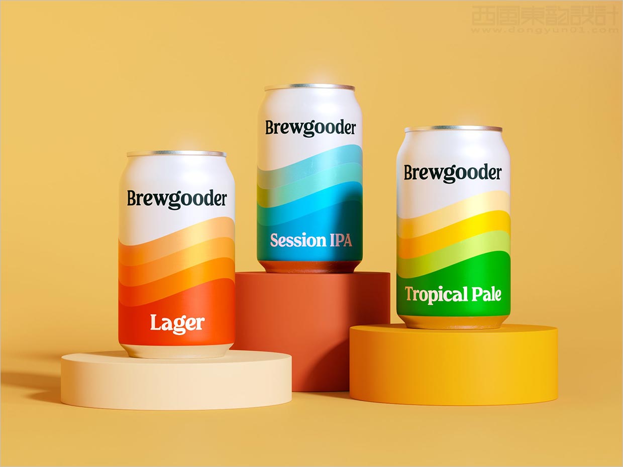 英国Brewgooder啤酒包装设计