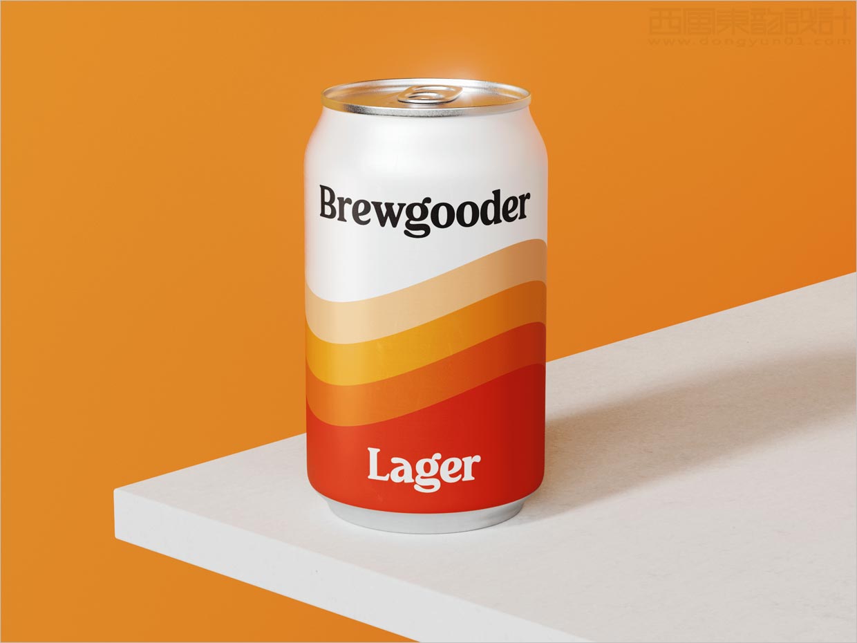 英国Brewgooder啤酒包装设计