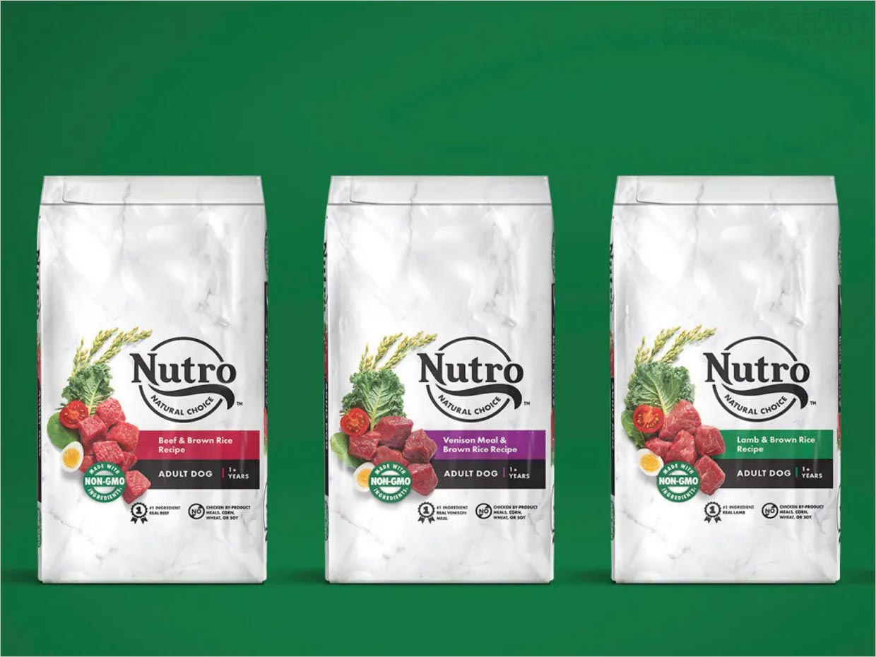 美国Nutro天然宠物食品包装设计