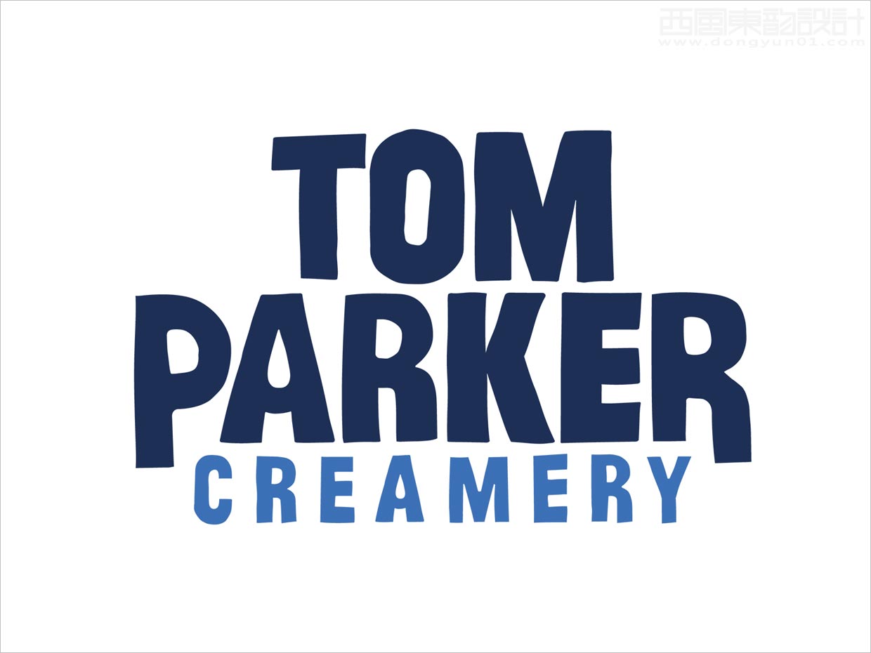 英国Tom Parker牛奶品牌logo设计