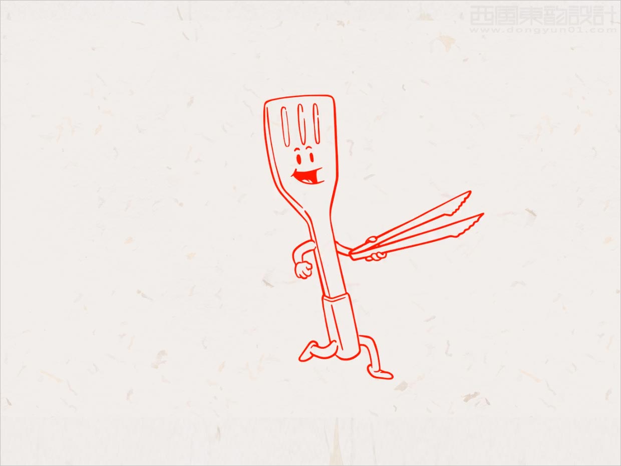 挪威Dognvill零售肉食产品吉祥物卡通形象设计