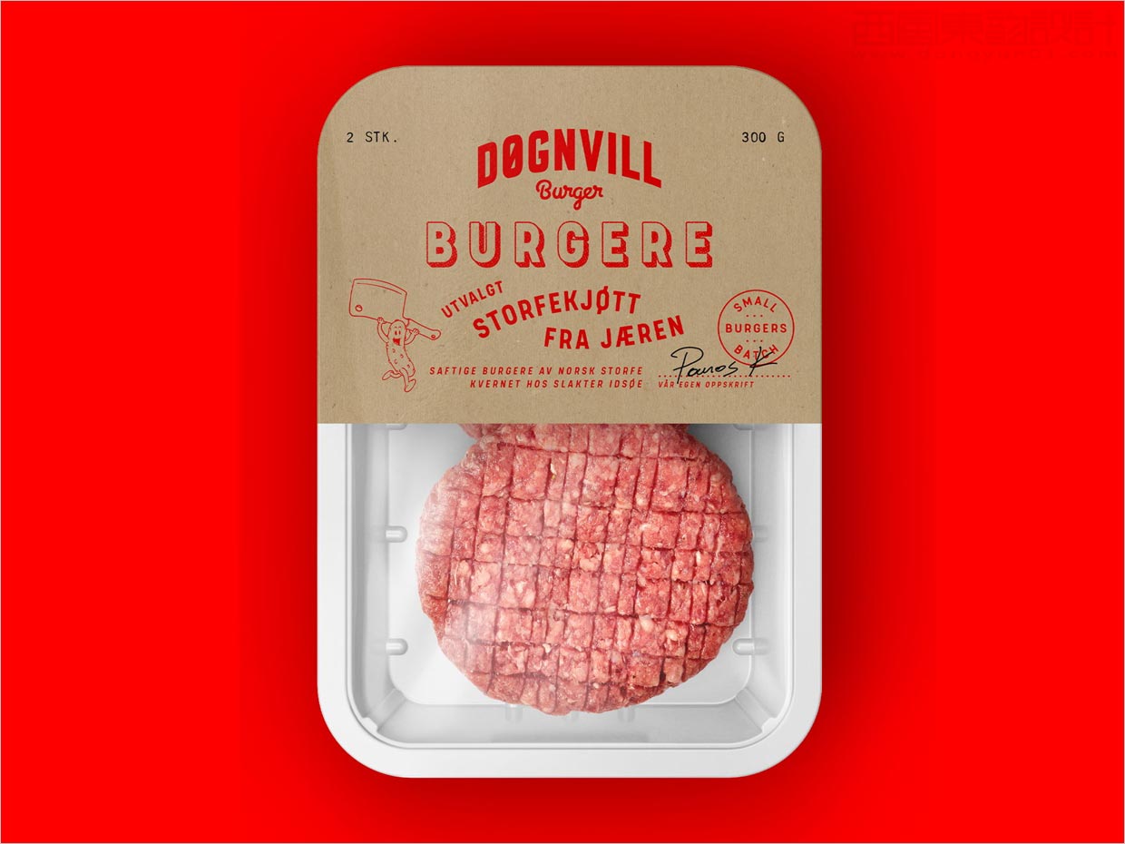 挪威Dognvill零售肉食产品包装设计