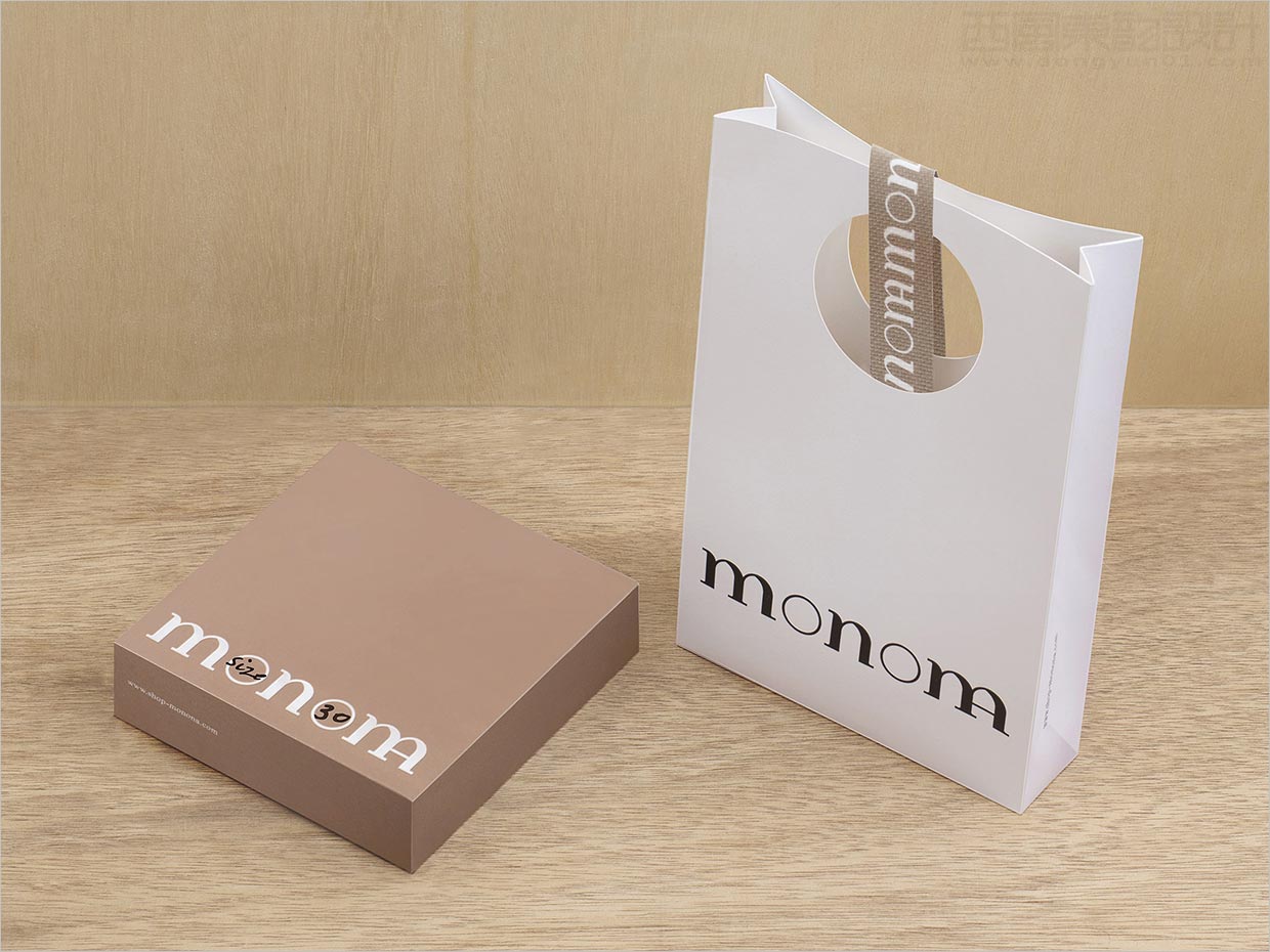 印度尼西亚Monona服装纺织品礼盒包装设计