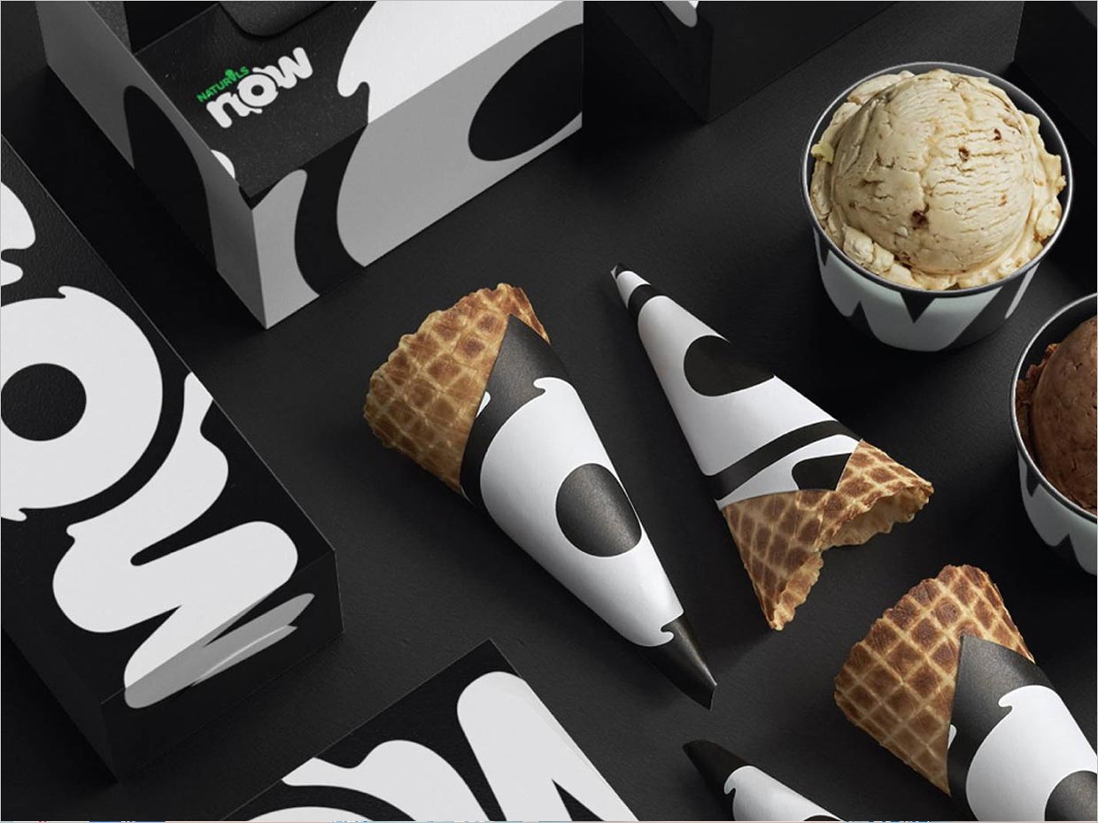 Naturals 现在是 Z 世代的冰淇淋包装设计