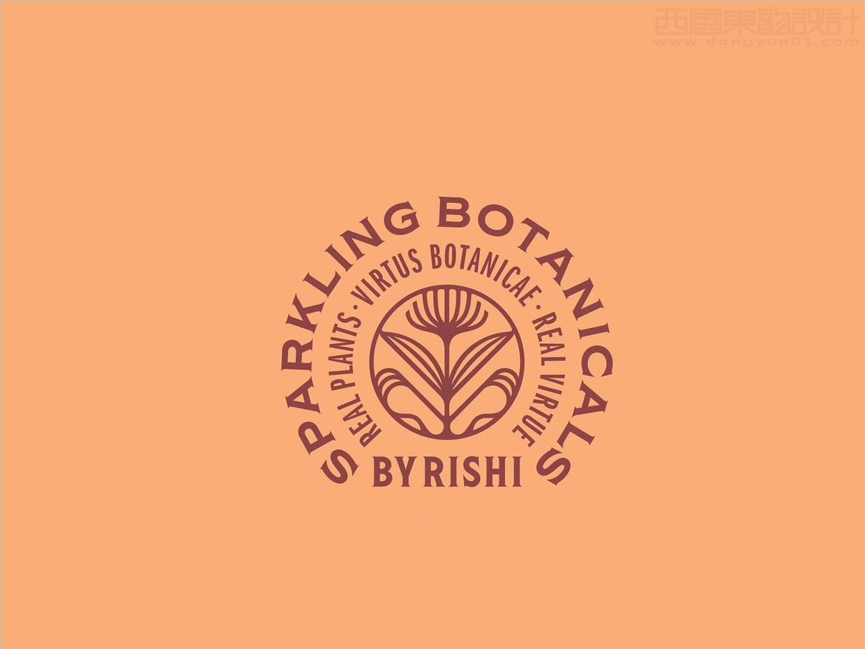 美国Sparkling Botanicals苏打水饮料logo设计