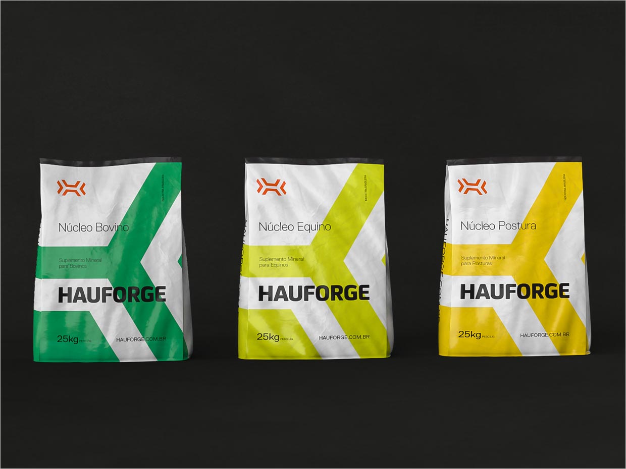 巴西Hauforge宠物保健品营养补充剂包装袋设计