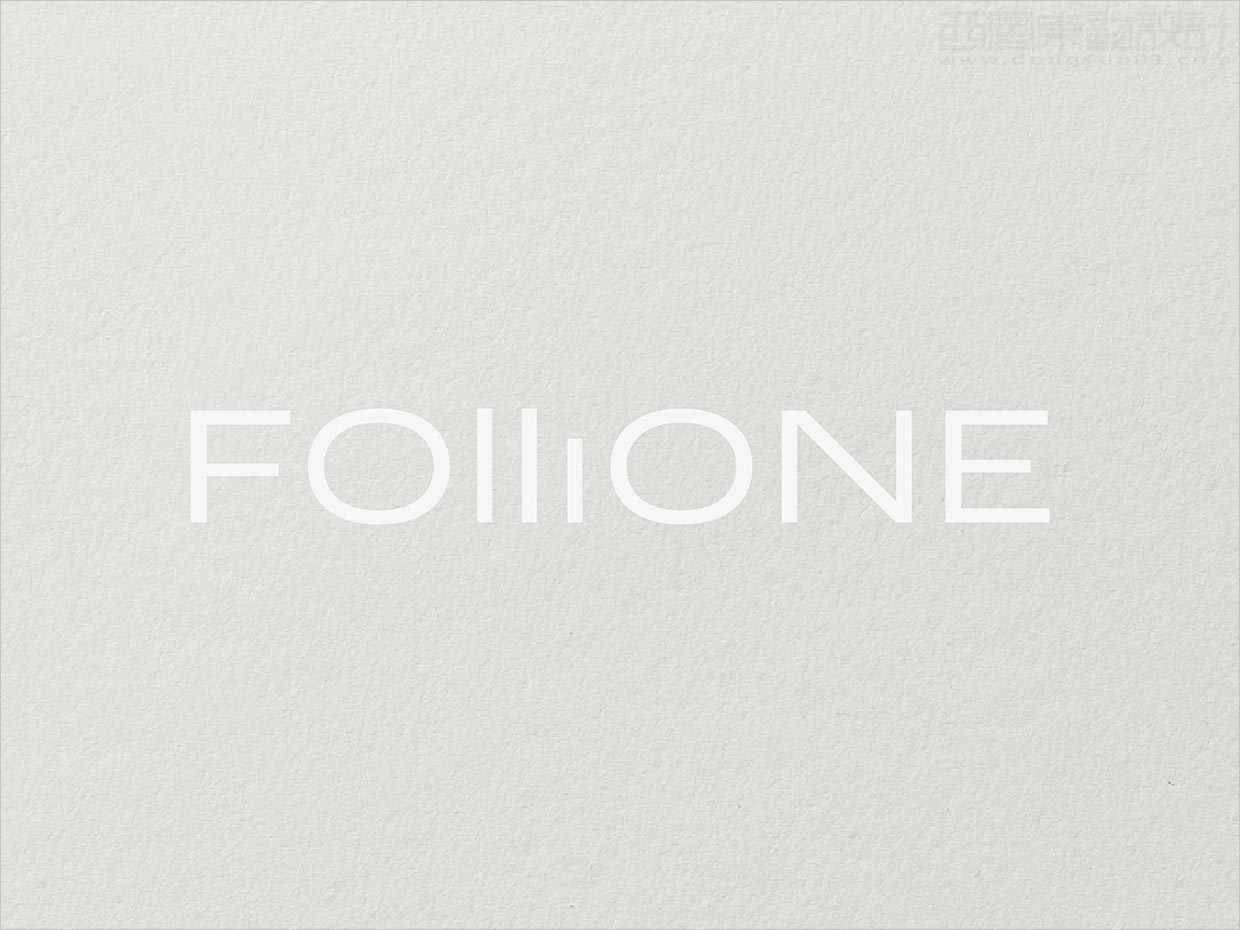 英国Follione洗发水护发素脱发植发护理药妆产品品牌logo设计