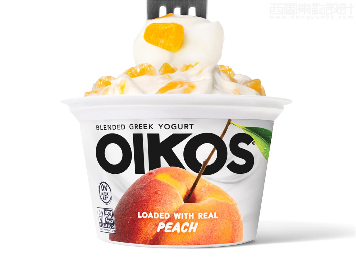 希腊Oikos水果酸奶包装设计