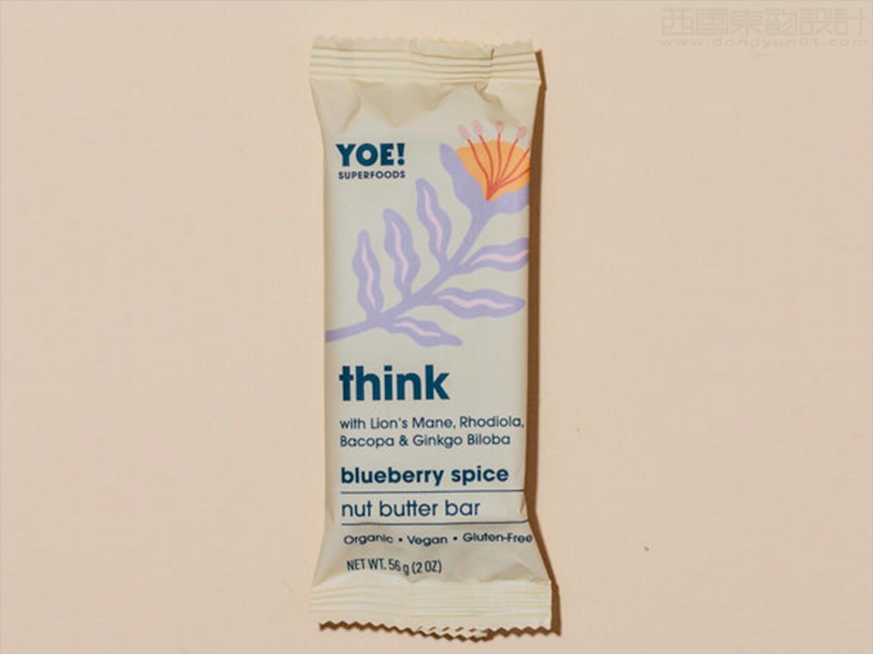 美国Yoe坚果代餐能量棒运动营养食品包装设计