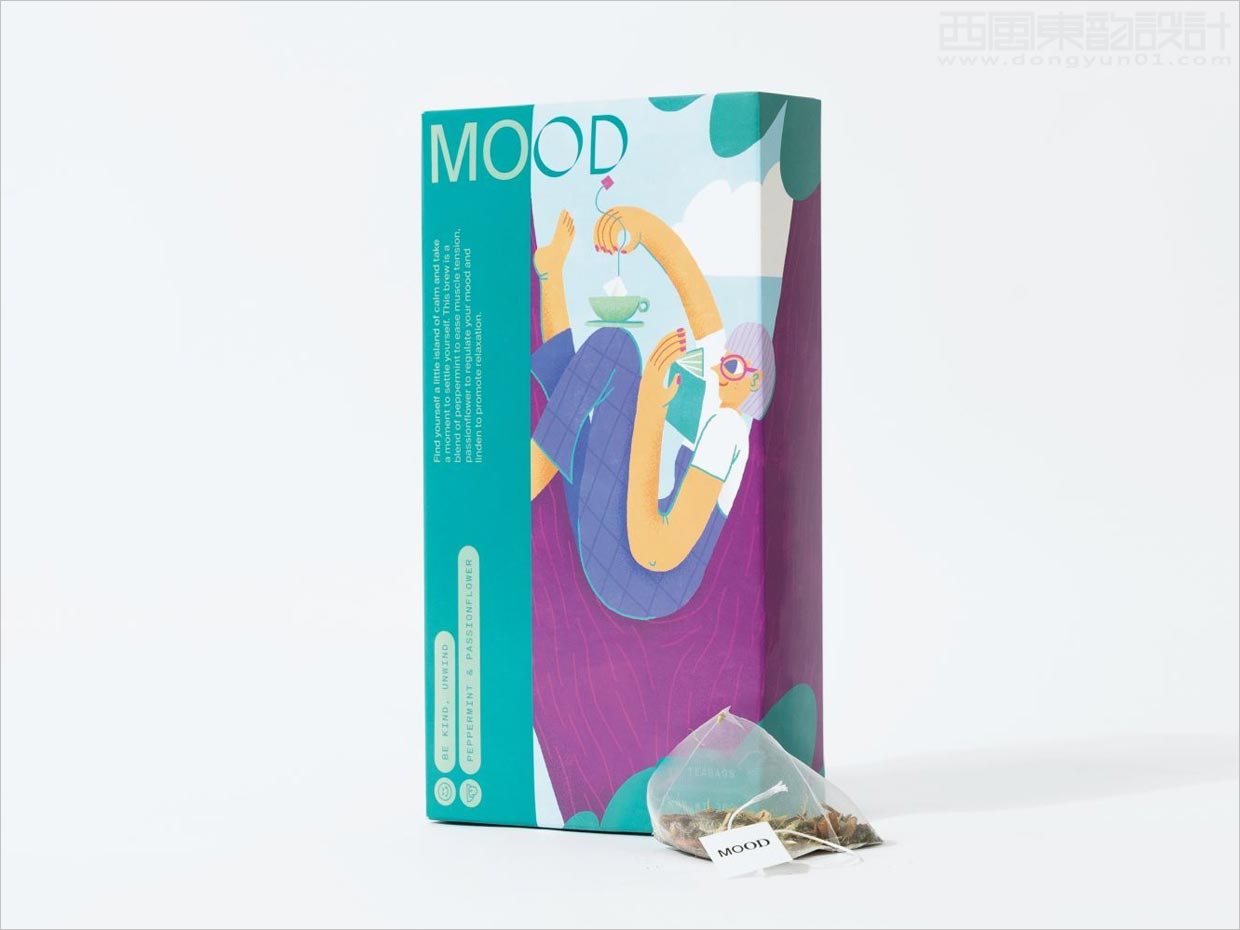 澳大利亚Mood袋泡茶饮料包装设计