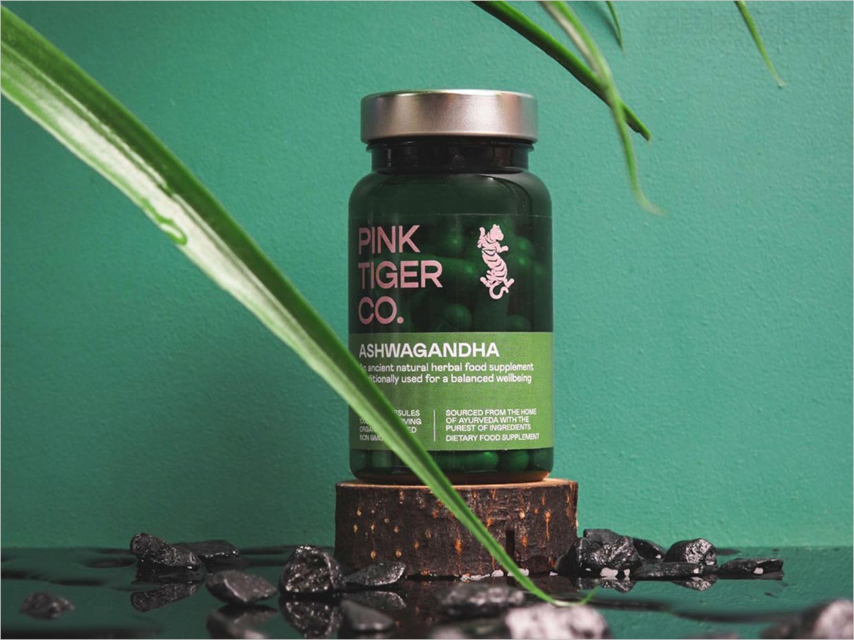 印度Pink Tiger保健食品包装设计之实物照片