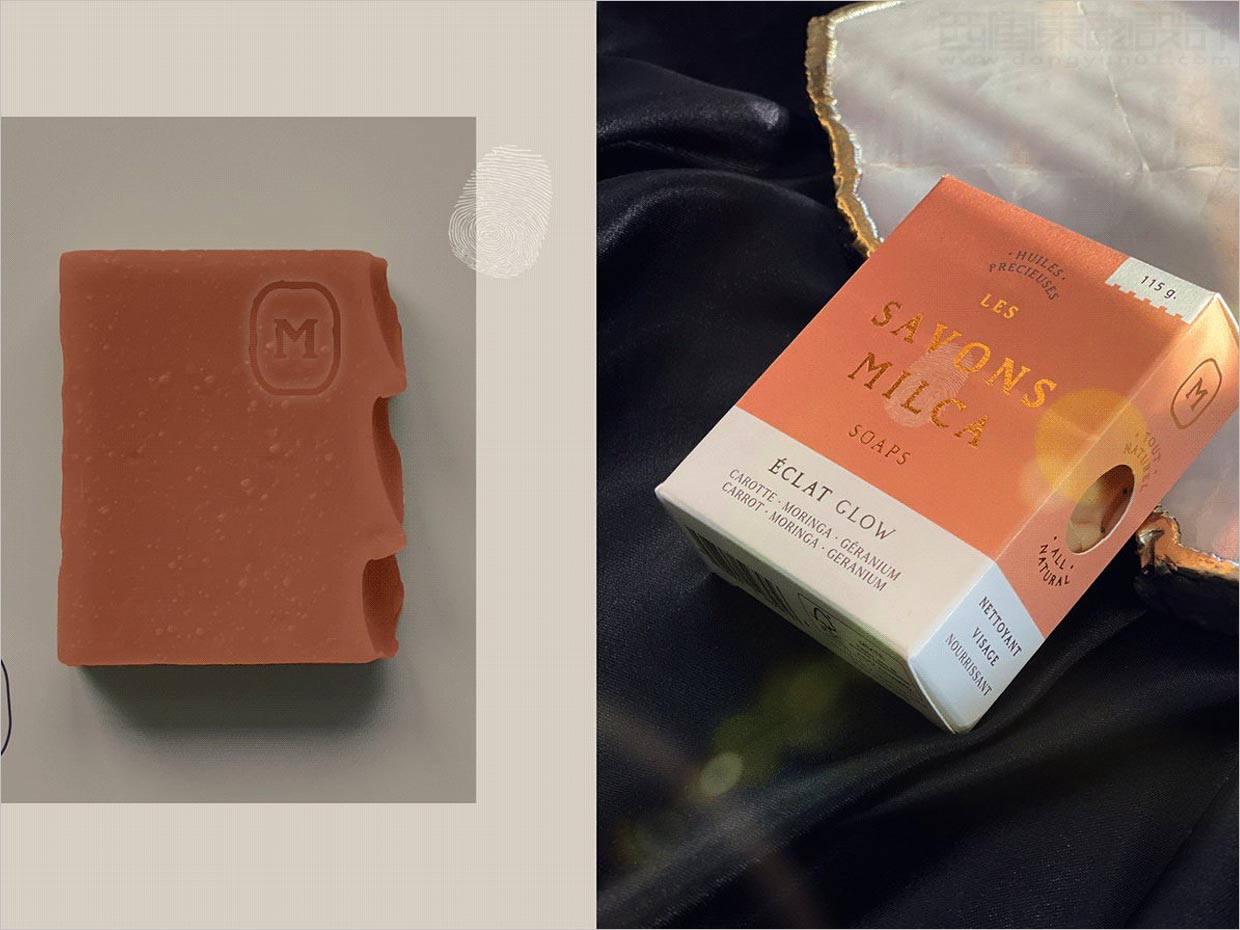 摩洛哥Milca香皂个人清洁洗护用品包装设计
