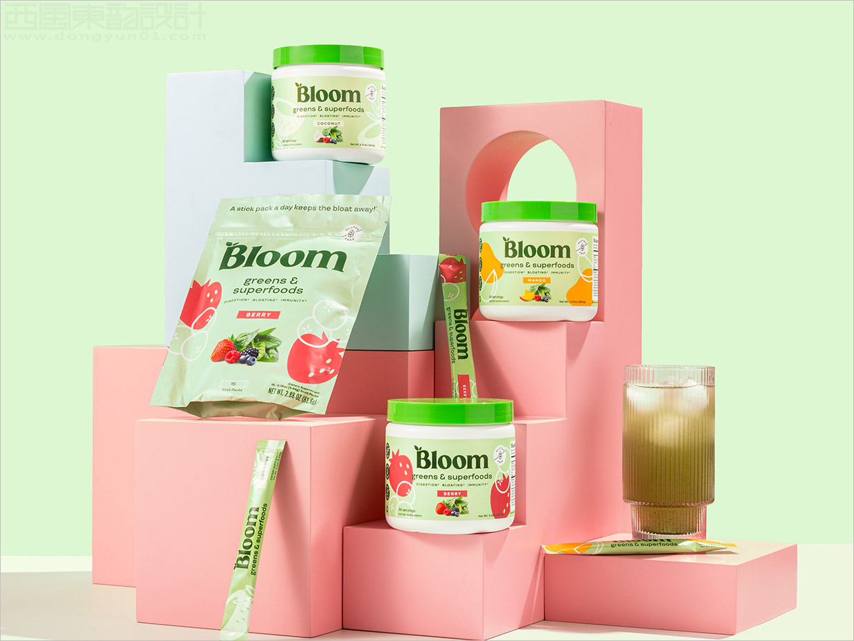 Bloom保健食品包装设计之实物照片
